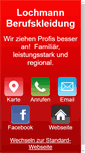 Mobile Screenshot of hg-berufskleidung.de